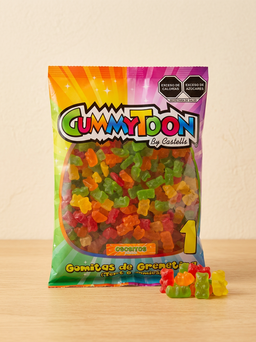 Bolsa de gomitas surtidas
